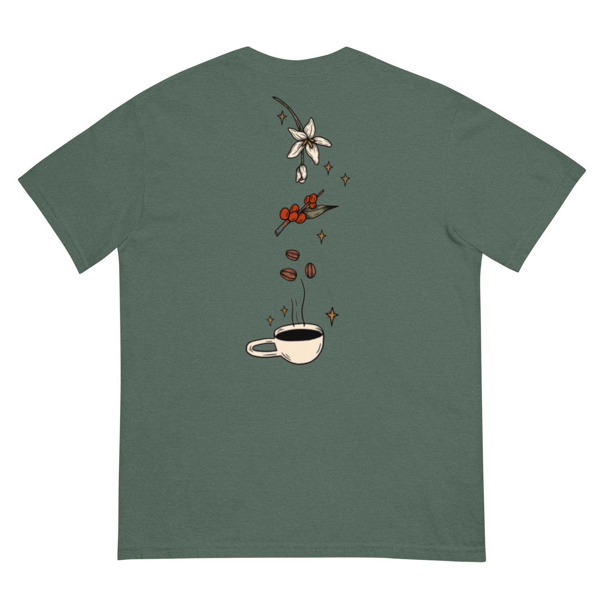 Coffee Process - Comfort Colors T-shirt