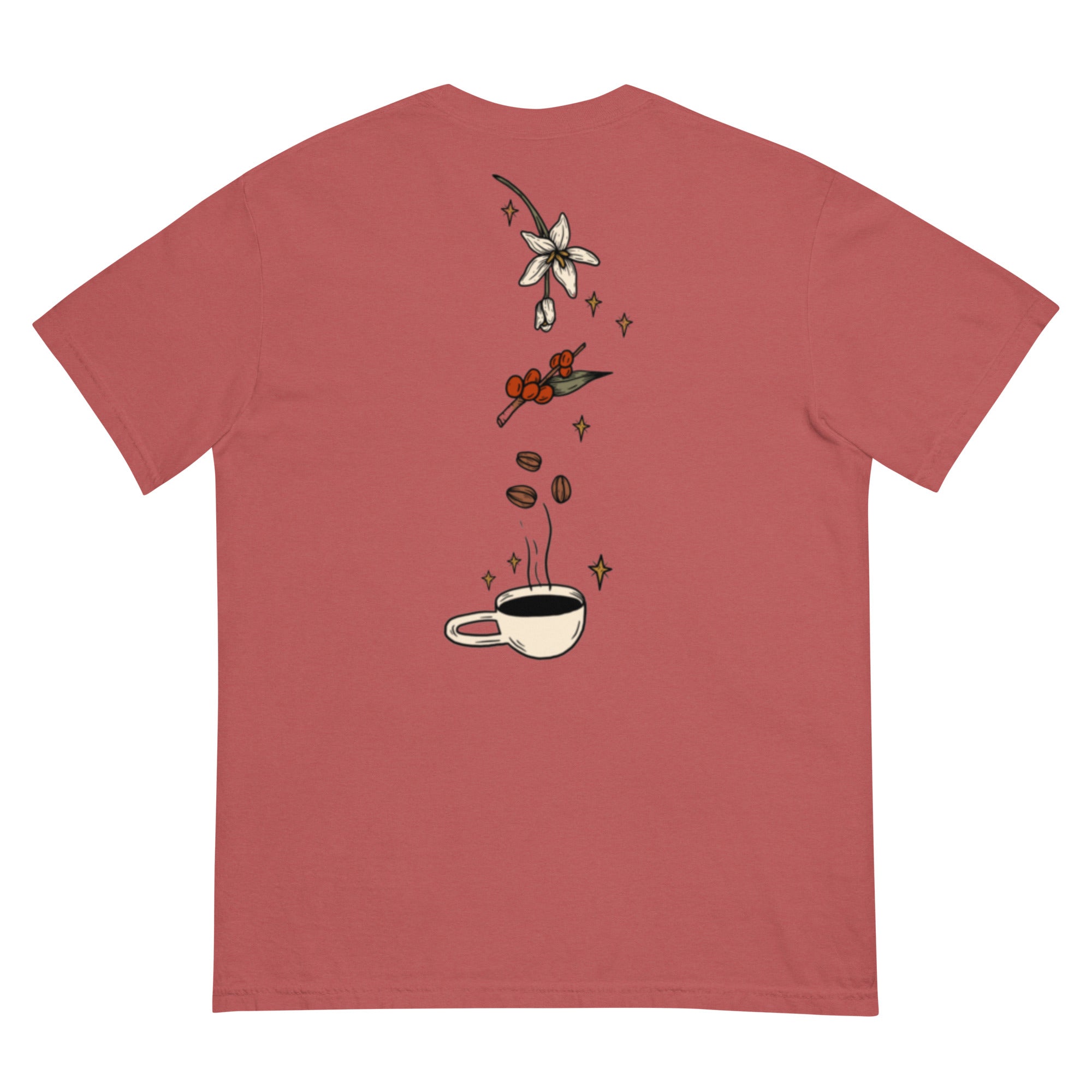 Coffee Process - Comfort Colors T-shirt