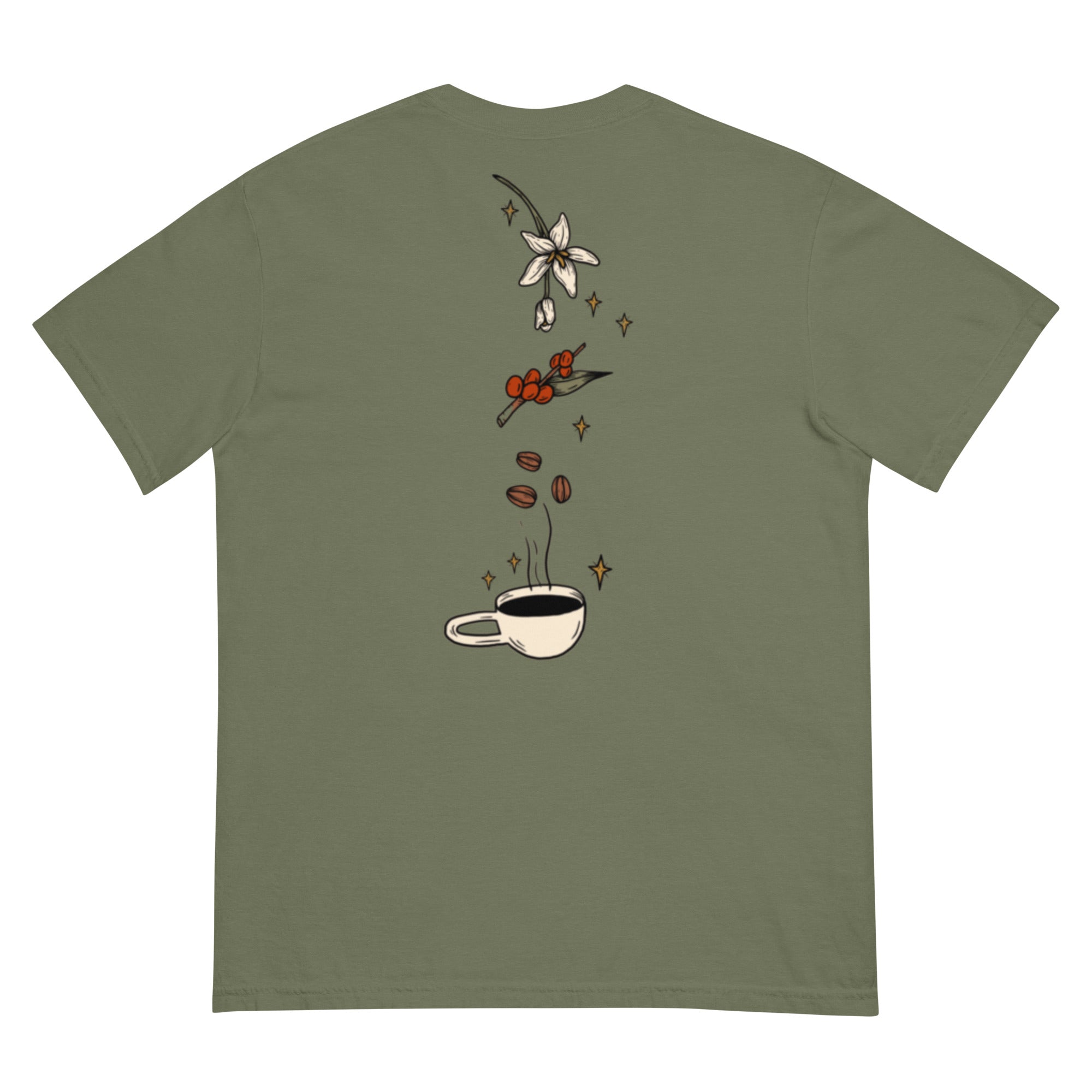 Coffee Process - Comfort Colors T-shirt
