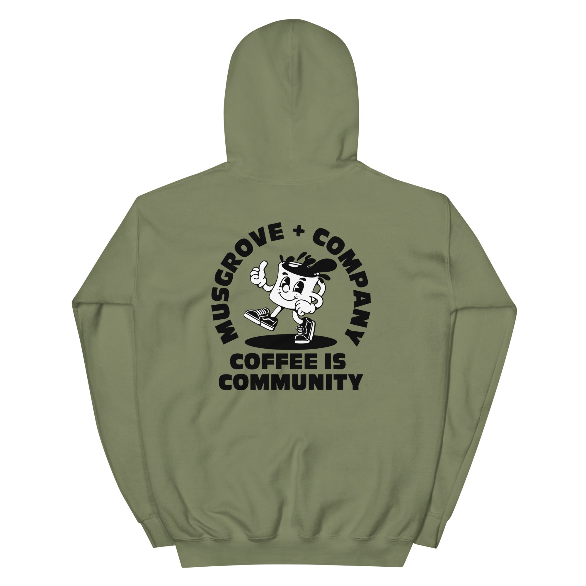 Musco Coffee is Community Hoodie – Musgrove + Company